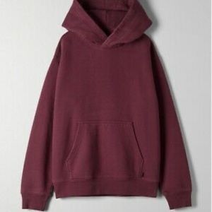 Burgundy perfect hoodie